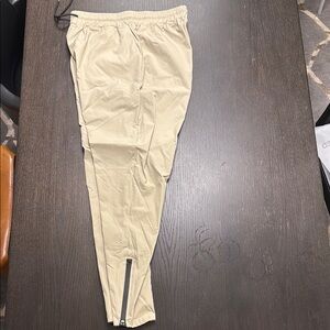 AHA Selected large Beige Track Pants. Never worn. Purchased wrong size.